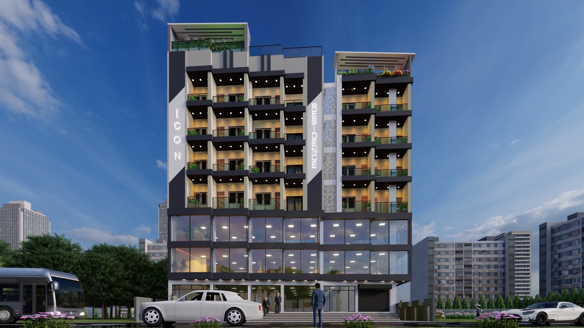 Icon Residence — mixed-use tower